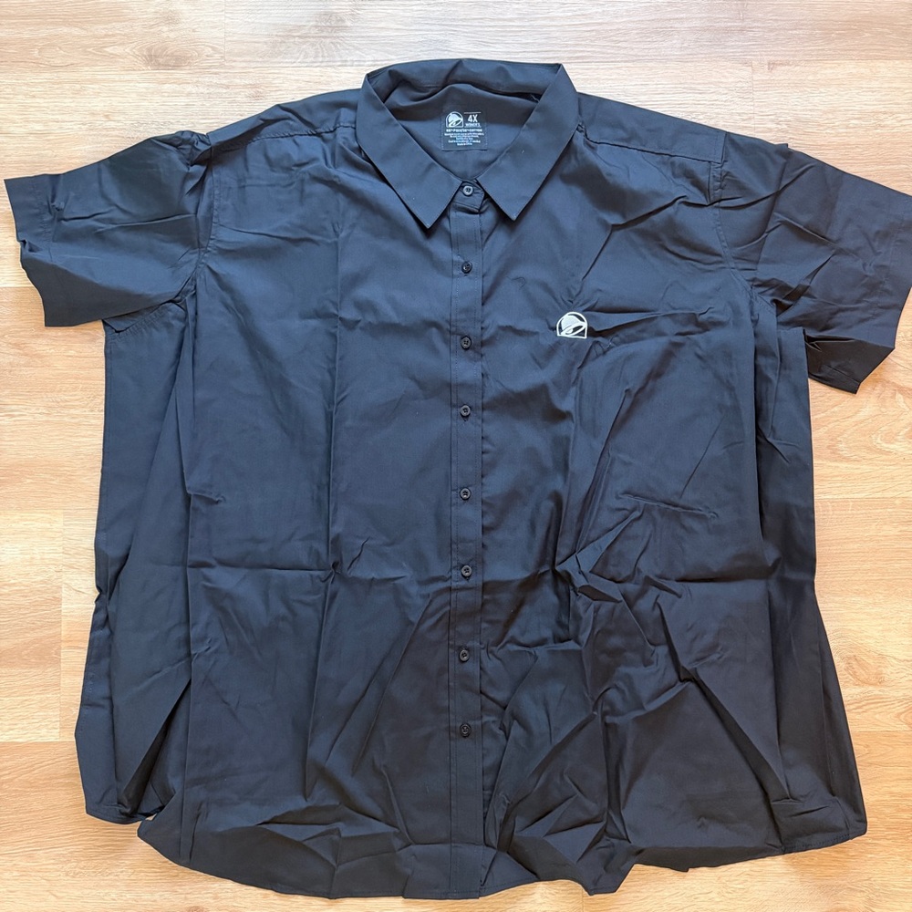 GENUINE Taco Bell Female Manager Maternity Uniform Work Shirt Size 4XL NEW